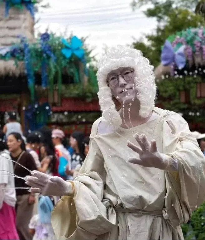 景区人形喷泉NPC 景区人形喷泉NPC