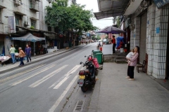 国道210线从盖石乡穿场而过