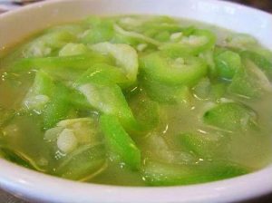 母亲做的丝瓜