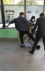 △网友曝光的事发现场