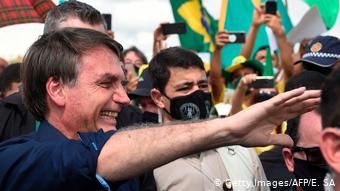 Brasilien Jair Bolsonaro (Getty Images/AFP/E. SA)