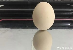 就拿“镜子立蛋”来说吧，理论上鸡蛋壳很滑，而镜子面又是光滑的
