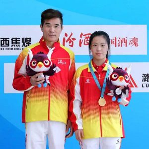 杨倩也是虞利华教练的得意门生之一