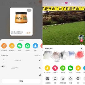 尽管淘宝还把“复制链接”放到分享页面的第一排，但不少用户尝试点击“复制链接”后，复制的仍然是淘口令。